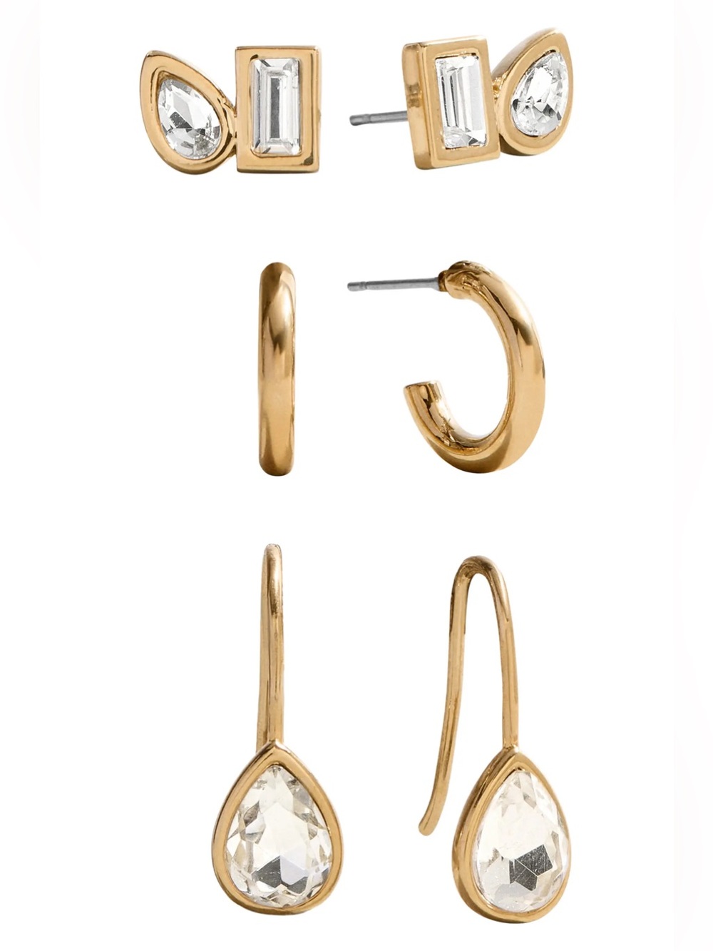 Baublebar Layla Gold Earrings Set
